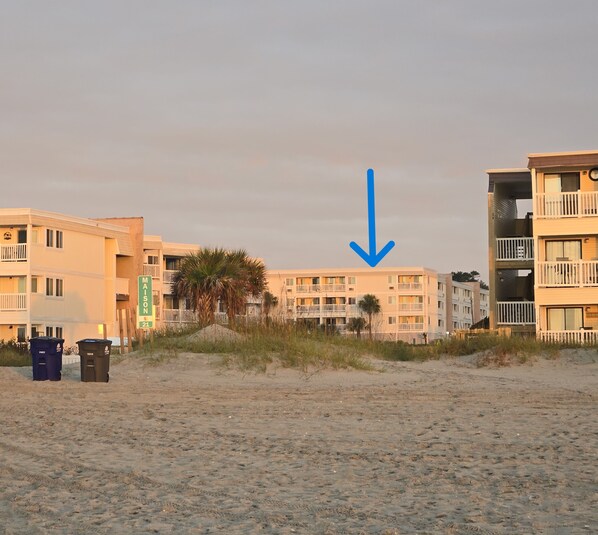 Building View From Sand