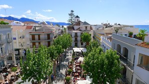 View down towards Plaza Cavana