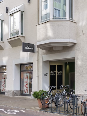 Fassade der Unterkunft