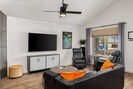 Smart television allows you to access your subscription services from anywhere. Once you have picked the movie, grab your favorite drinks and snacks, and enjoy a fun evening with your loved ones.