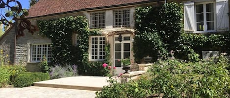 Terrasse vue sur parc