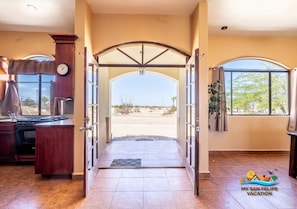 Casa Tapia in EDR beach side, San Felipe BC - house entrance