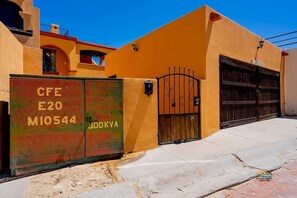 La Hacienda in San Felipe rental home - front side of the house