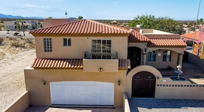 Casa Talebi rental home in EDR, San Felipe BC - front of the house