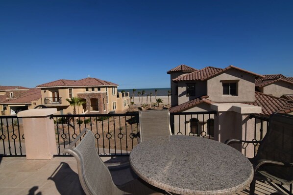 El Dorado Ranch San Felipe Beach rental home - beach from 2nd floor patio