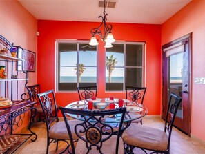 Condo 721 - El Dorado Ranch San Felipe beachfront - dining area