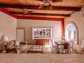 Casa Vista del Mar in Playas de San Felipe Vacation Rental - living room from kitchen