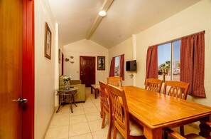 Beach Bungalow Vacation Resort Percebu San Felipe Mexico - diner table