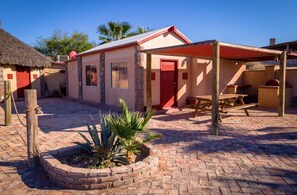 Beach Bungalow Vacation Resort Percebu San Felipe Mexico - house facade