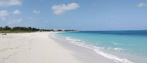 Only a short 2 minute walk to Grace Bay Beach.