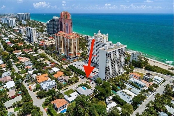 Located across the street from the beach and a quick 3 minute walk