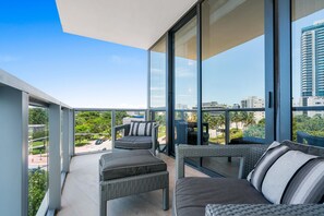 Private Balcony with Ocean View