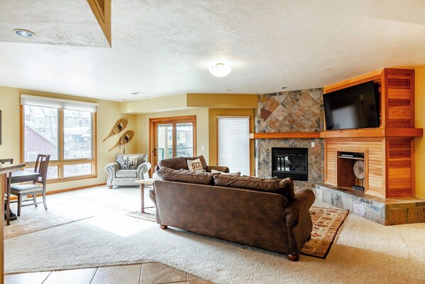 Living Room with Sleeper Sofa