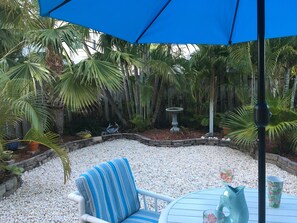 Most secluded backyard on the street!