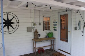 Entrance into the cottage