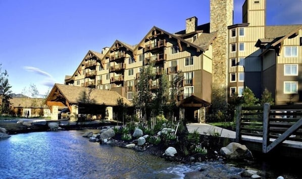 Amazing views of the Front of Suncadia Lodge & Resort