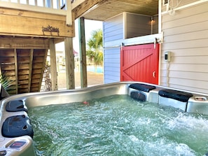 Bain à remous extérieur