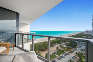 Private Balcony with Ocean View