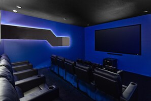 Private Theater w/ Recliners for Adults & Children
