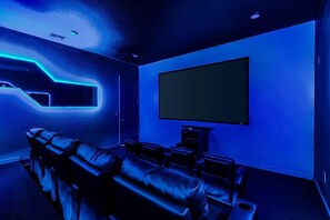 Private Theater w/ Recliners for Adults & Children