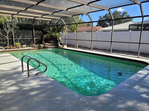 Pool Oasis Enclosed Lanai