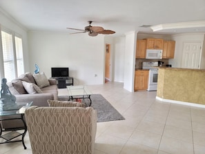Open Concept Living Area