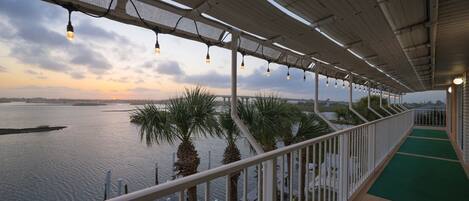 Daytona Beach Luxury Waterfront Retreat Penthouse | Balcony View