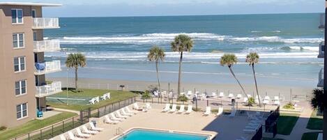 Ocean view from the balcony