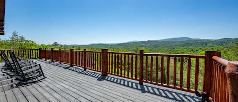 Take in the Views: Soak up the Scenery on a Spacious Deck