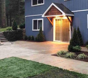 Your private entrance.
