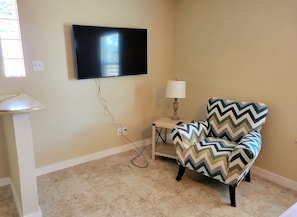Smart televisions and wireless internet included