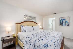 Each of the bedrooms feature brand new linens, mattresses and furnishings.