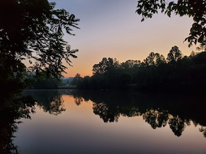 Shenandoah River at twilight.