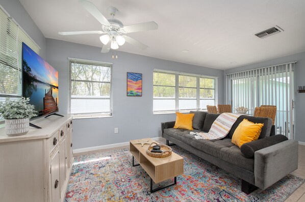 Welcome to your bright, open floor plan at The Sunset!