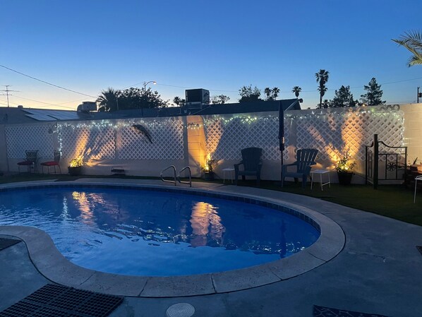Pool area