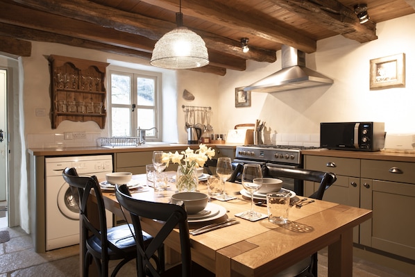 The Gamekeeper: Enter into a cosy farmhouse kitchen