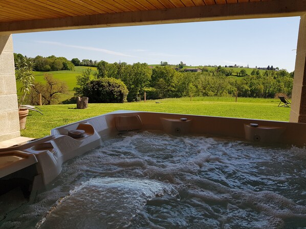 Bubbelpool utomhus