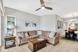 Queen Sleeper Sofa in Living Room
