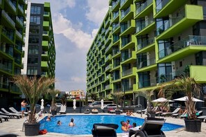 Pool inomhus/utomhus
