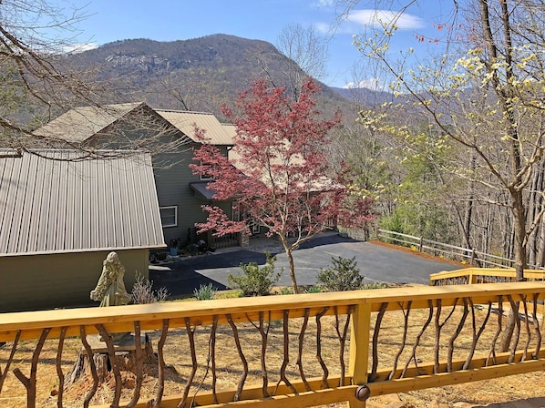 Welcome to Buffalo Shoals Lookout!  Perched high above Lake Lure with spectacular views of the lake and surrounding mountains.