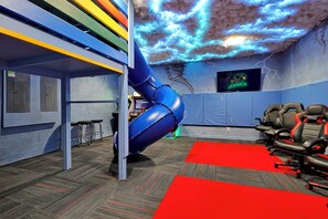 and 3 indoor slides!