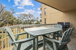 Private 2nd Floor Balcony at 210 Barrington Court