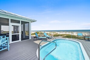 Pool Overlooking Beach