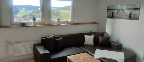 Ferienwohnung, 65qm, 1 Schlafzimmer, max. 2 Personen-Wohnzimmer