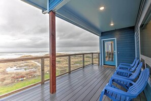 Deck | Covered | Ocean Views | Outdoor Seating