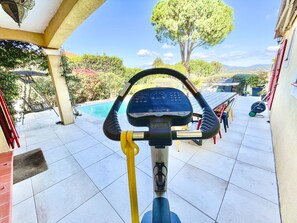 Vélo d’appartement à disposition