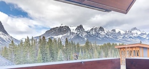 This incredible view is from your private deck