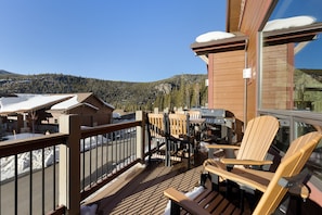 Private Deck with Grill