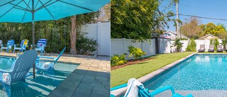 Main House & Guest House pools