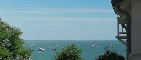 Vista para a praia ou o mar